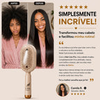 HairLiss Pro™  Escova Alisadora Instantânea a Vapor Profissional 2 em 1